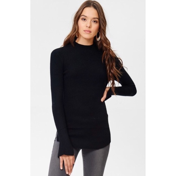 2 LEFT • MONICA Gray Brushed Long Sleeve - Picture 4 of 4